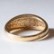 Vintage 18 Karat Gold Diamantring, 1970er 6