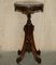 Antiker Weintisch mit Marmorplatte, 1860 14