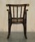 Antique Japanese Armchair with Floral Carving from Liberty's London, 1905 12