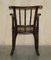 Antique Japanese Armchair with Floral Carving from Liberty's London, 1905, Image 12