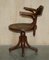 Chaise de Bureau Pivotante Antique de Thonet, 1900 16