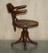 Chaise de Bureau Pivotante Antique de Thonet, 1900 14
