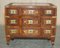 Small Antique Anglo Indian Military Campaign Chest of Drawers, 1880 3
