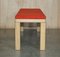 Large Red Dining Table 17