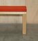 Large Red Dining Table 5