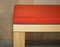 Large Red Dining Table 6