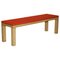 Large Red Dining Table, Image 1