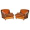 Leather Chairs by Howard George Smith, Set of 2, Image 1