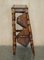 Antique Arts & Crafts Metamorphic Library Ladder, Image 12