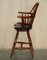 Antike Winsor Sessel aus Holz, 2er Set 19