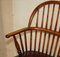 Antique Winsor Armchairs in Wood, Set of 2, Image 13