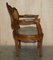Antique Napoleon III Bergere Armchairs and Matching Table, 1890, Set of 3 11