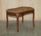Antique Napoleon III Bergere Armchairs and Matching Table, 1890, Set of 3 14
