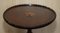 Table Tripode Sheraton Revival Antique 1880 en Bois Dur 4