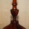 Antique 1880 Sheraton Revival Tripod Table in Hardwood, Image 8