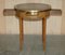 Antique Napoleon III Occasional Table with Brown Leather Top 19