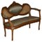 Antique Napoleon III Bergere Window Bench, 1890 1