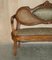 Antique Napoleon III Bergere Window Bench, 1890, Image 3