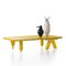 Yellow Multi-Leg Low Table by Jaime Hayon for BD Barcelona, Image 4
