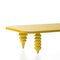 Gelber Multi-Leg Tisch von Jaime Hayon für BD Barcelona 2