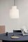 SB Cinquantotto Opaline Ceiling Lamp by Santi & Borachia for Astep 4