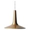 Kin 479 Satin Gold Suspension Lamp by Francesco Rota for Oluce 1
