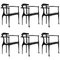Mid-Century Modern Spanish Gaulino Easy Chairs by Oscar Tusquets, Set of 6 1