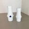 Op Art Porcelain Vases by Royal Bavaria KPM, Germany, 1970s, Set of 2 2