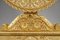 Vergoldete Bronze Lyra-Uhr im Empire-Stil mit Homer-Büste, 1810er 12