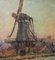 Albert Marie Lebourg, Bei Rotterdam: Windmühle und Untergehende Sonne, 1896, Öl auf Leinwand 5