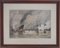 Frank Boggs, Antwerpen: Liner und Segelschiffe, Original Aquarell 1