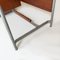 Industrieller italienischer Schreibtisch aus Metall & Holz mit Schubladen, 1970er 7