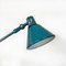 Mid-Century Modern Italian Teal Colored Metal Aure Clamp Lamp by Stilnovo, 1960s, Image 7