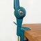 Mid-Century Modern Italian Teal Colored Metal Aure Clamp Lamp by Stilnovo, 1960s 11