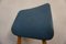 Mid-Century Blue Black Speckled Imitation Leather Chair, 1950s 9