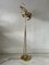 Mid-Century Modern Triple Flower Shade Floor Lamp in Brass by Willy Daro for Massive, 1970s 4