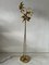 Mid-Century Modern Triple Flower Shade Floor Lamp in Brass by Willy Daro for Massive, 1970s 1