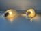 Italian Transparent Glass Sconces by Artemide, 1970s, Image 7