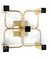 Brass Ceiling Light from Gaetano Sciolari 6