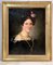 Portrait of Noblewoman, Early 1800s, Oil on Canvas, Framed 9