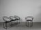 Steel and Metal La Tonda Chairs by Mario Botta attributed to Alias, Italy, 1980s, Set of 4 4