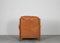 Wood and Leather Armchair and Footrest by Tobia & Afra Scarpa attributed to Maxalto 1975, Set of 2, Image 5