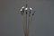 Moderne italienische Mid-Century Calla Stehlampe aus Metall & Messing, 1950er 5