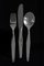 Cutlery Set for Twelve People in Silver Nickel by Gio Ponti for Krupp, Italy, 1950s, Set of 36, Image 3