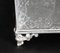 19th Century Empire Revival Silver Plated Tea Caddy 16
