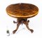Antique 19th Century Victorian Burr Walnut Oval Loo Table 16