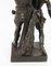 Emile Laporte, Vercingetorix with His Son, 19th Century, Bronze 19