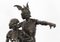 Emile Laporte, Vercingetorix with His Son, 19th Century, Bronze 9