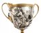 Urnas Grand Tour francesas de bronce plateado, siglo XIX. Juego de 2, Imagen 8