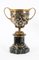 Urnas Grand Tour francesas de bronce plateado, siglo XIX. Juego de 2, Imagen 2